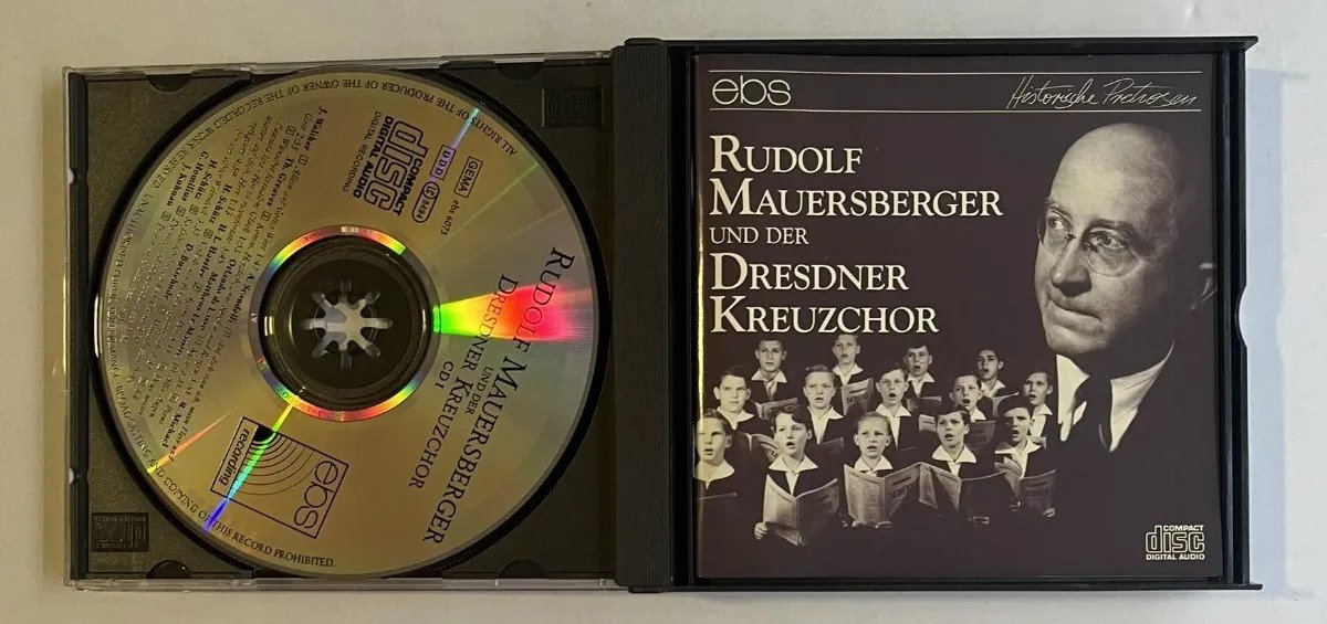 2 CDs Dresdner Kreuzchor - Rudolf Mauersberger Und Der Dresdner Kreuzchor - Imagem 2