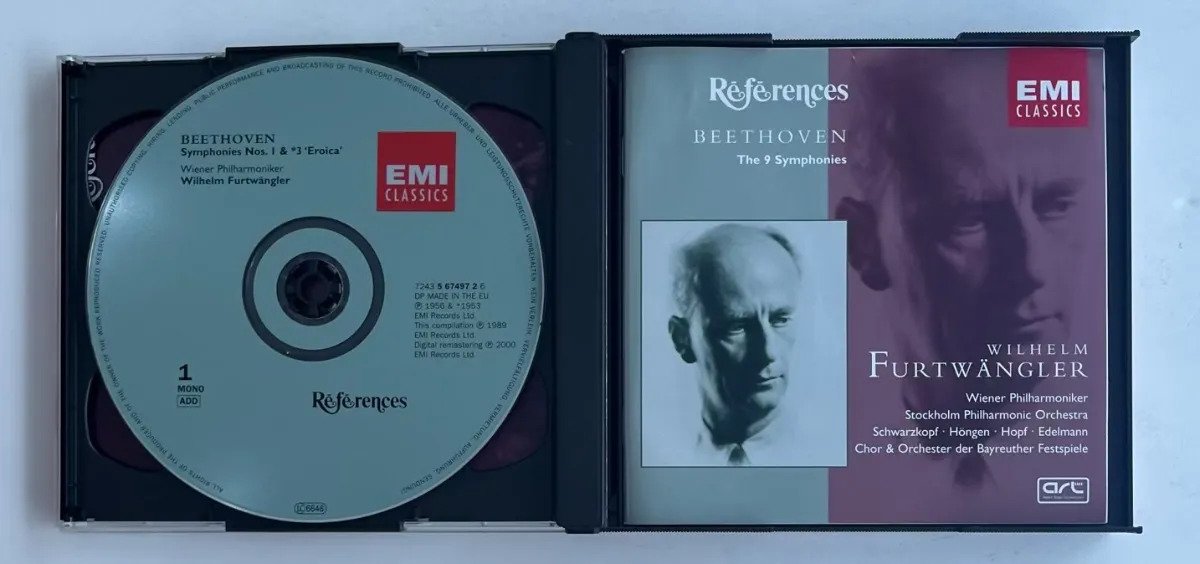 5 CDs Ludwig van Beethoven - The 9 Symphonies - Imagem 2