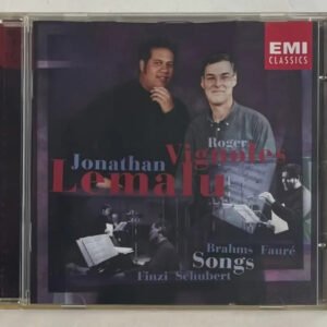 CD Jonathan Lemalu - Songs (Brahms, Fauré, Finzi, Schubert)