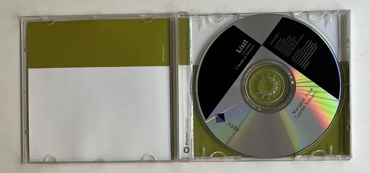 CD Liszt - Liszt 3 Petrarch Sonnets Lieder - Imagem 2