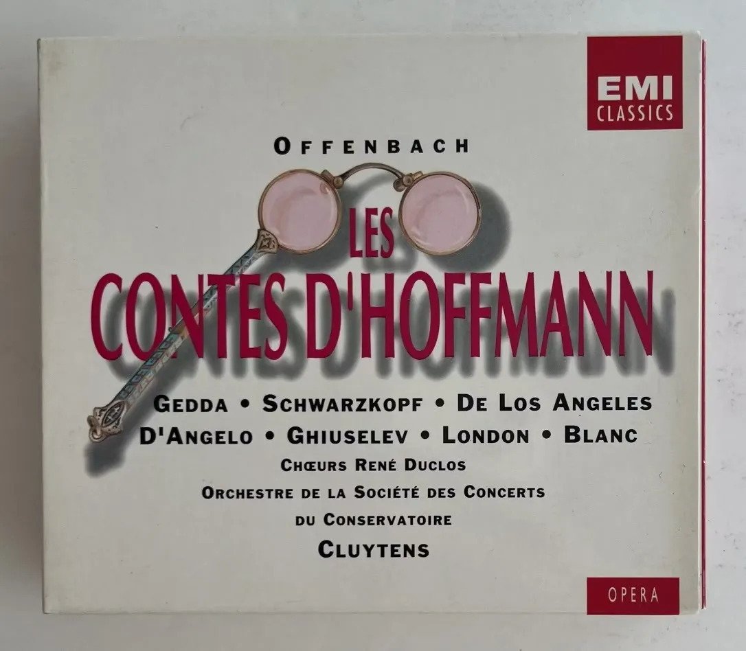 2 CDs Jacques Offenbach - Les Contes d'Hoffmann