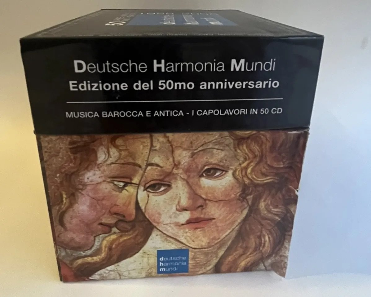50 CDs Various - Deutsche Harmonia Mundi: 50th Anniversary Edition