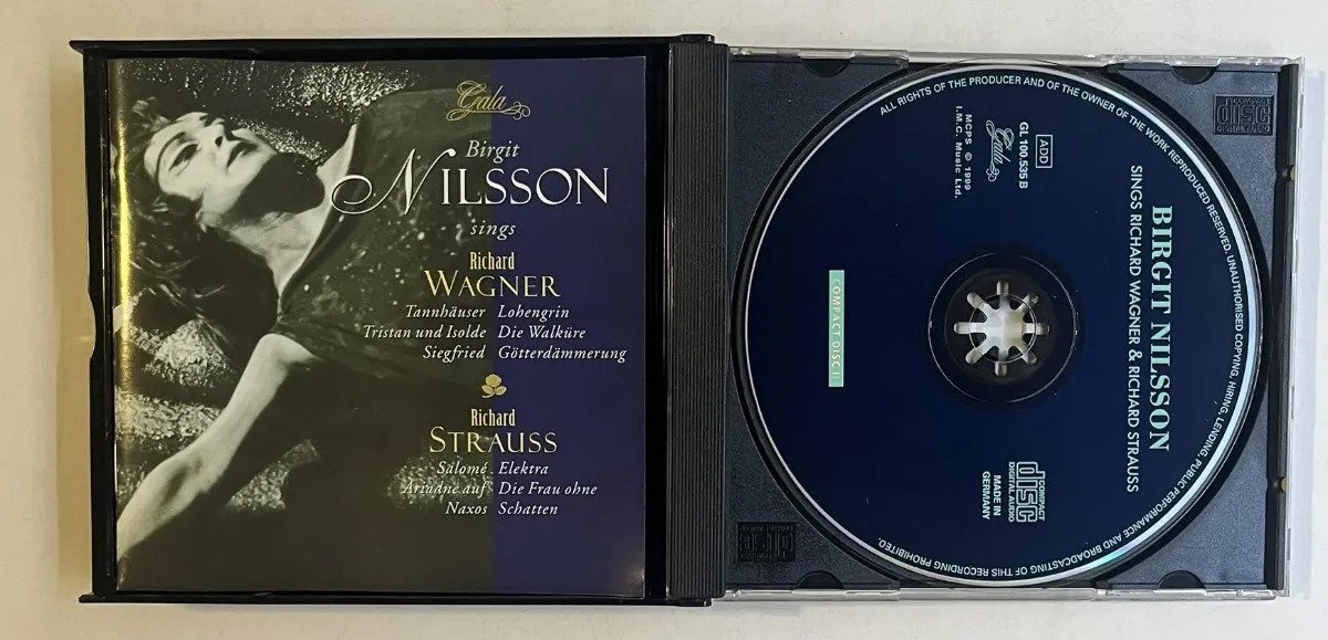 2 CDs Birgit Nilsson - Birgit Nilsson Sings Richard Wagner & Richard Strauss - Imagem 3