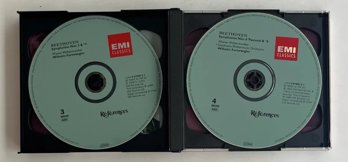 5 CDs Ludwig van Beethoven - The 9 Symphonies - Imagem 3