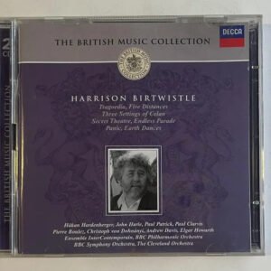 2 CDs Harrison Birtwistle - Harrison Birtwistle