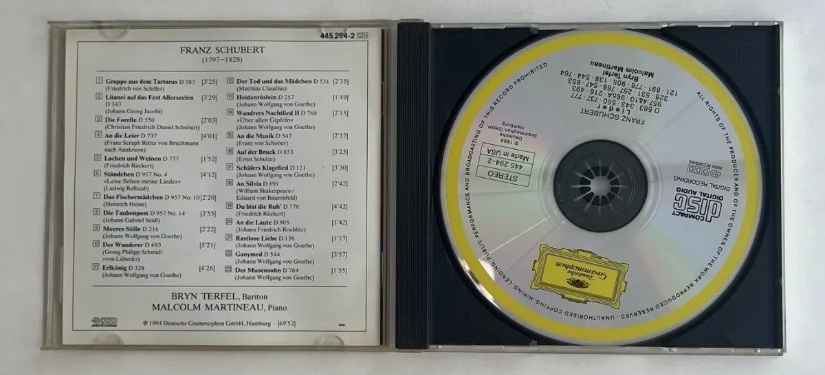 CD Bryn Terfel - An Die Musik - Favourite Schubert Songs - Imagem 2