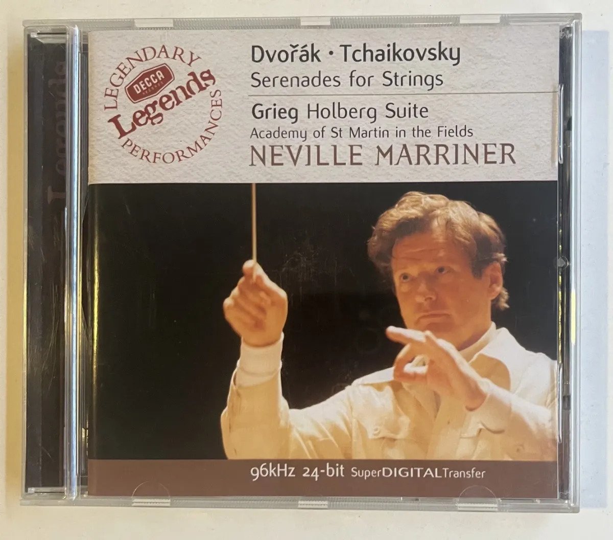 CD Pyotr Ilyich Tchaikovsky - Serenades For Strings