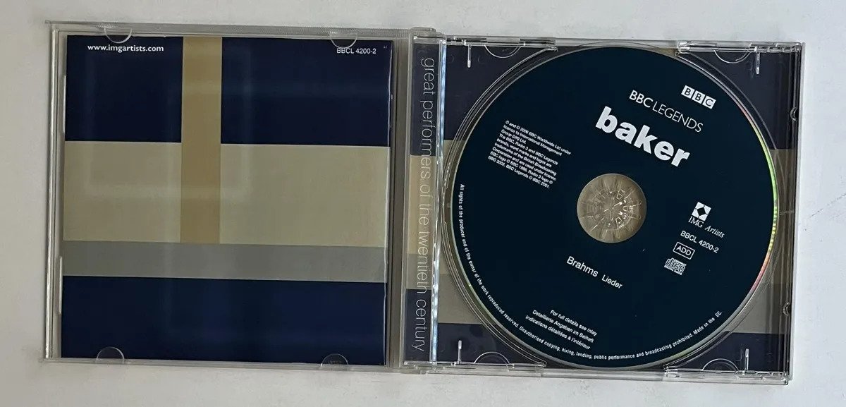 CD Johannes Brahms - Lieder - Imagem 2