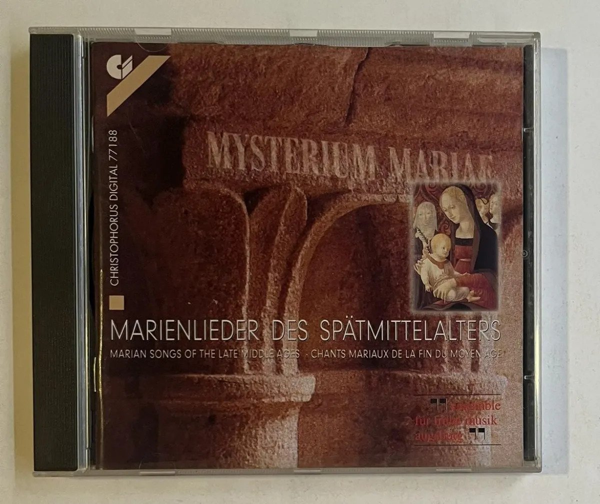 CD Ensemble Für Frühe Musik Augsburg - Mysterium Mariae - Marienlieder Des Spätmittelalters