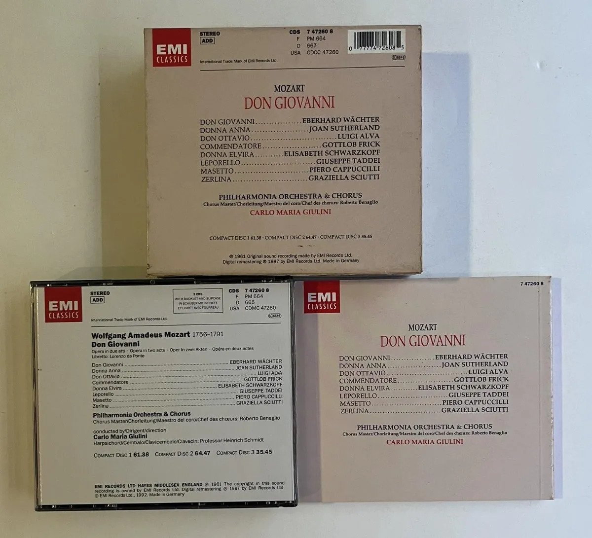 3 CDs Wolfgang Amadeus Mozart - Don Giovanni - Imagem 4