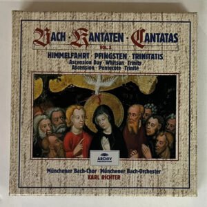 6 CDs Johann Sebastian Bach - Kantaten = Cantatas Vol. 3 - Himmelfahrt / Pfingsten / Trinitatis = Ascension Day / Whitsun / Trinity = Ascencion / Penetecôte / Trinité