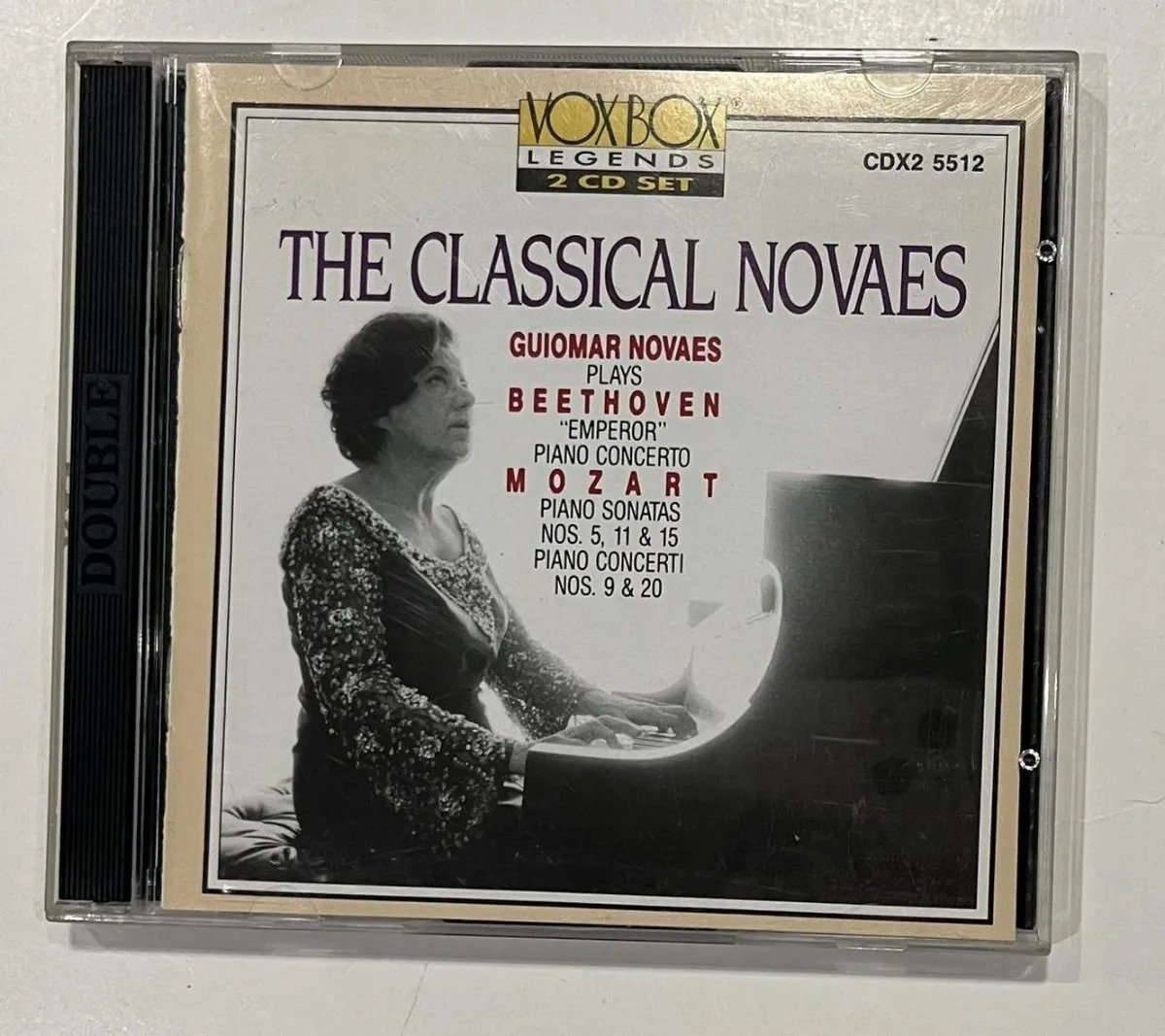 2 CDs Guiomar Novaes - The Classical Novaes