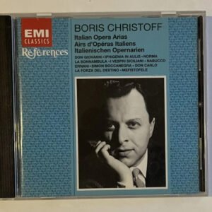 CD Boris Christoff - Italian Opera Arias