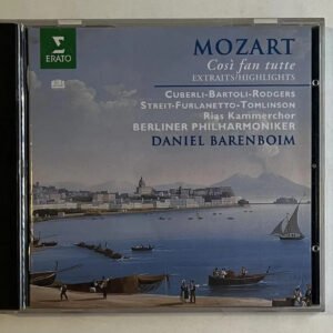 CD Wolfgang Amadeus Mozart - Così Fan Tutte (Extraits = Highlights)