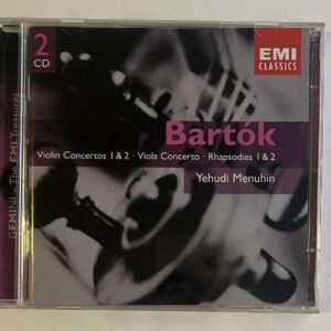 2 CDs Béla Bartók - Violin Concertos 1 & 2 · Viola Concerto · Rhapsodies 1 & 2