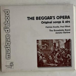 CD Patrizia Kwella - The Beggar's Opera