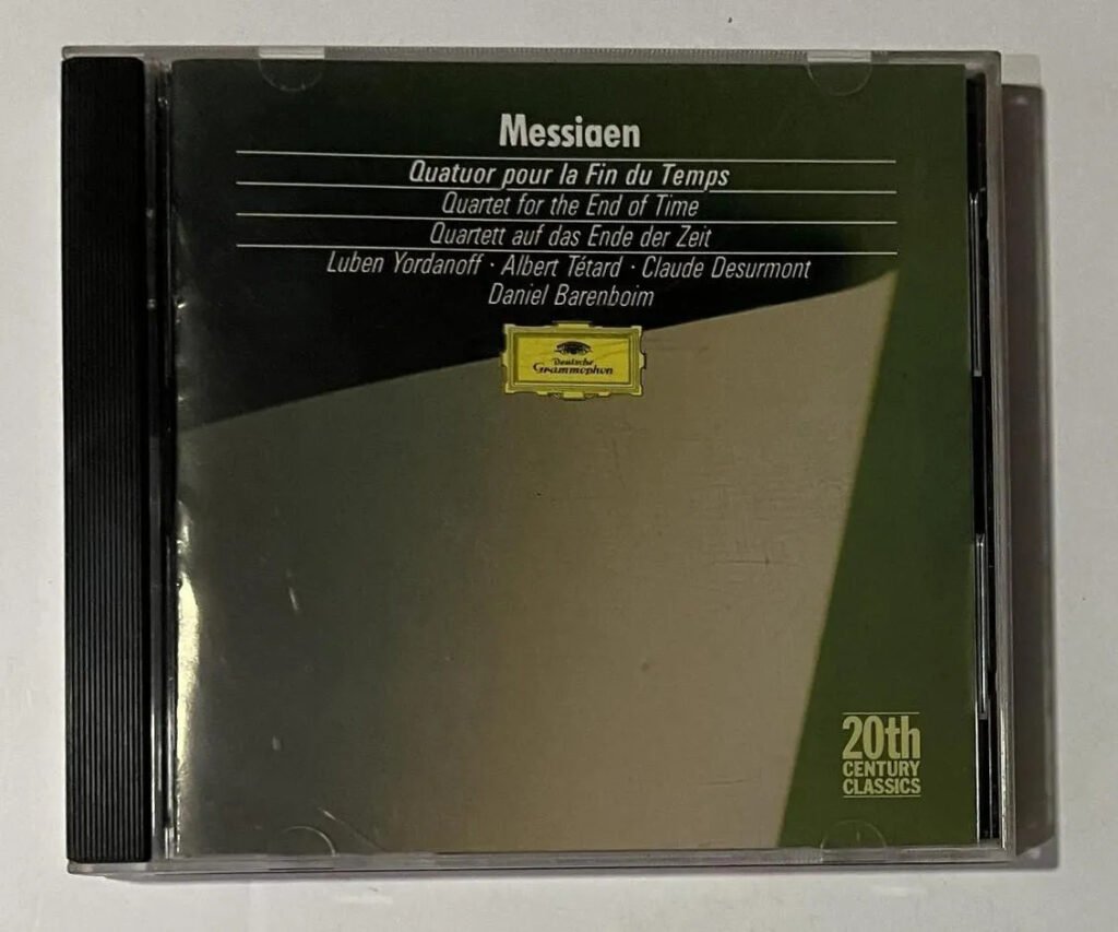 CD Olivier Messiaen - Quatuor Pour La Fin Du Temps = Quartet For The End Of Time = Quartett Auf Das Ende Der Zeit