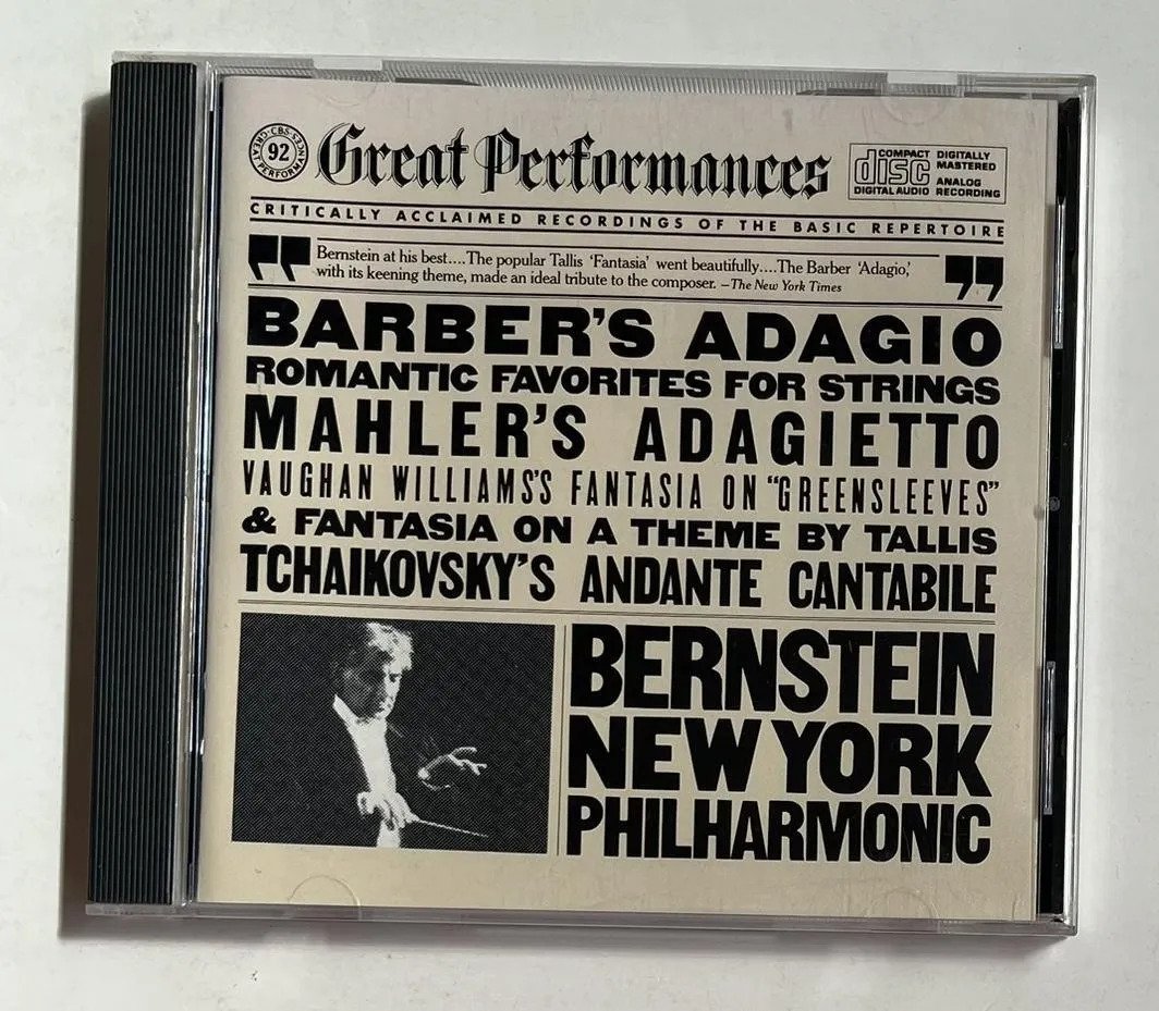 CD Samuel Barber - Romantic Favorites For Strings