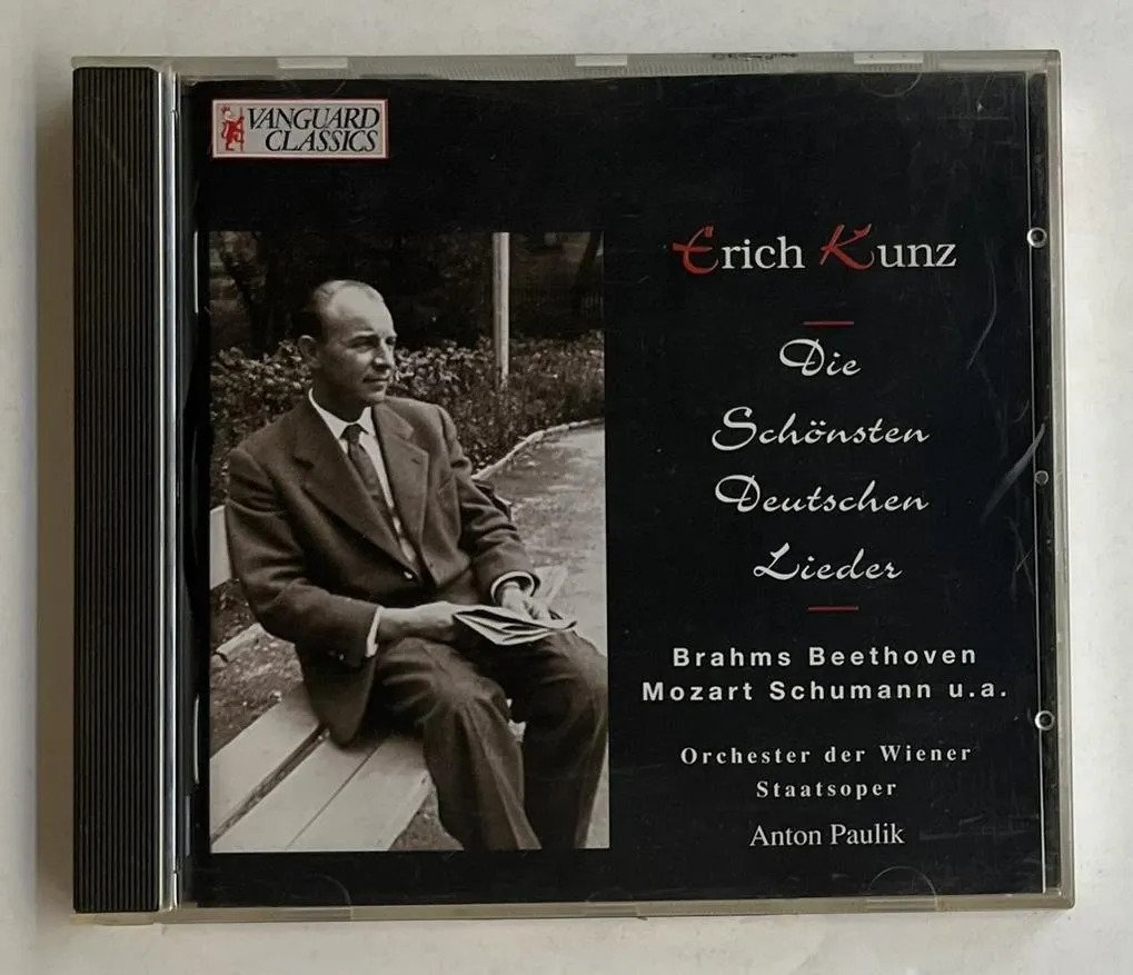 CD Brahms Beehotven; Mozart Schumann - Due Schönsten Deutschen Lieder