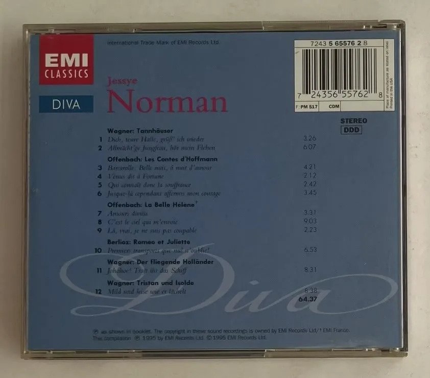 CD Jessye Norman - Diva - Imagem 3