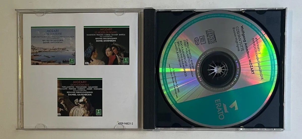 CD Wolfgang Amadeus Mozart - Così Fan Tutte (Extraits = Highlights) - Imagem 2