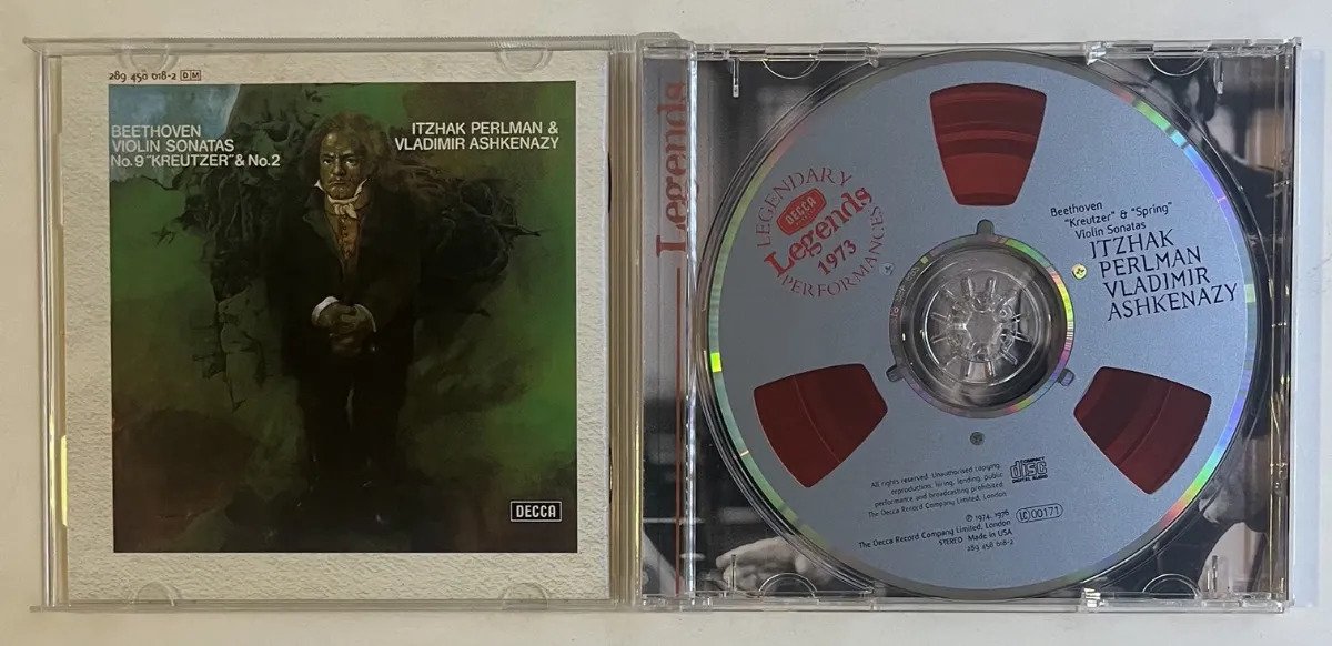CD Ludwig van Beethoven - Kreutzer & "Spring" Violin Sonatas - Imagem 2