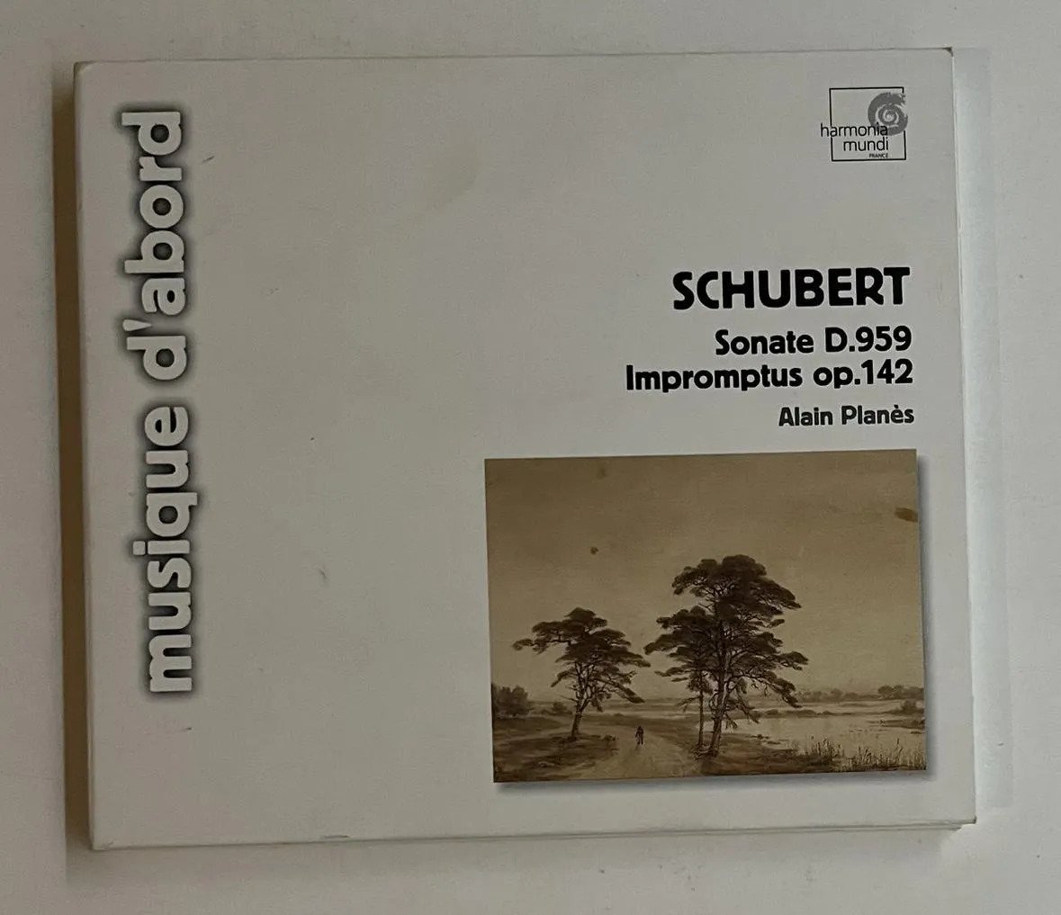 CD Alain Planès - Schubert Sonate D.959 & Impromptus op. 142