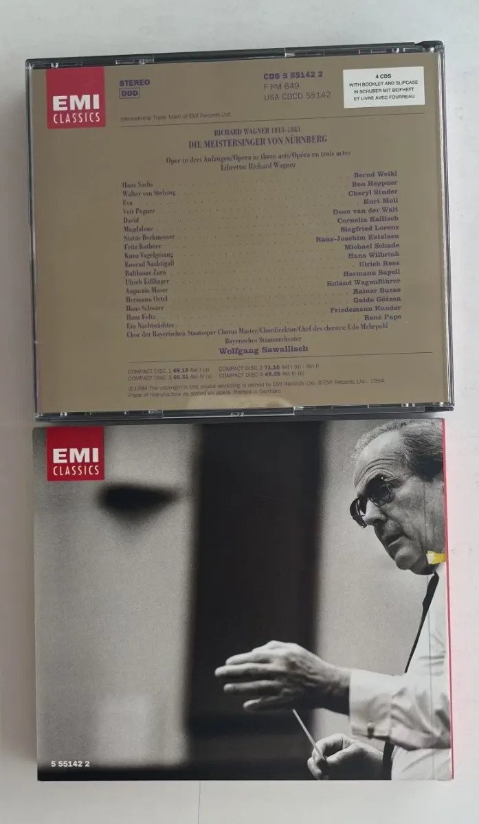 5 CDs Richard Wagner - Die Meistersinger Von Nürnberg - Imagem 3