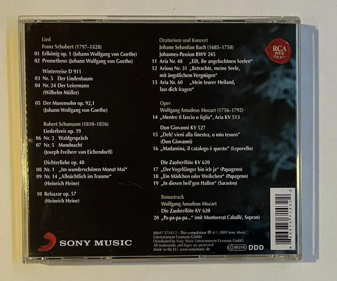 CD Thomas Quasthoff - The Best Of - Imagem 3