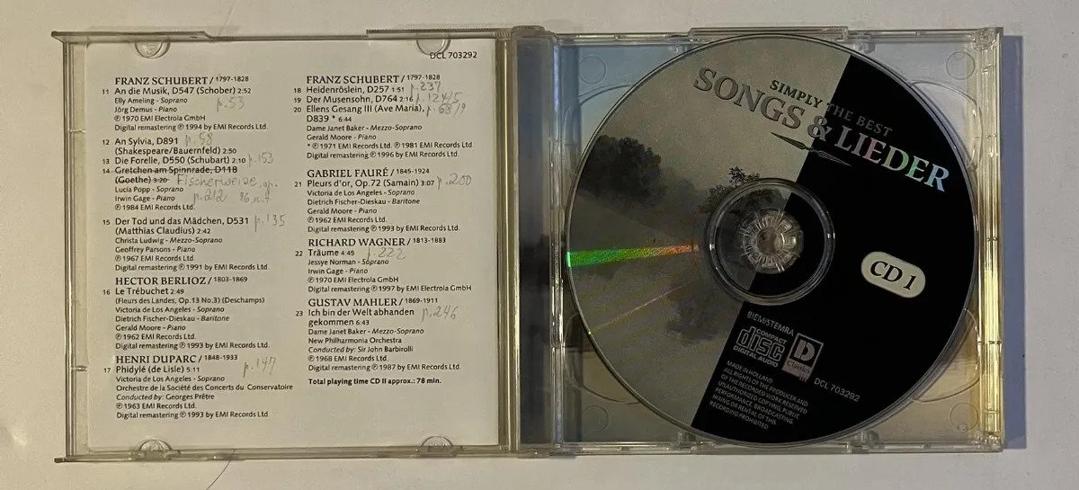 2 CDs Various - Simply The Best Songs & Lieder - Imagem 2