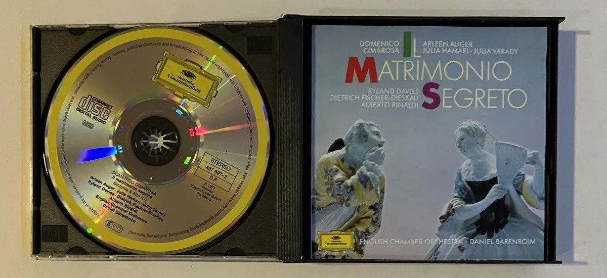 3 CDs Domenico Cimarosa - Il Matrimonio Segreto - Imagem 2
