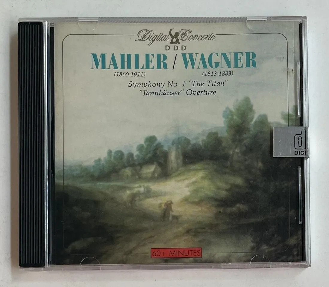 CD Gustav Mahler - Symphony No. 1 "The Titan", "Tannhäuser" Overture