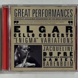 CD Sir Edward Elgar - Cello Concerto - Enigma Variations