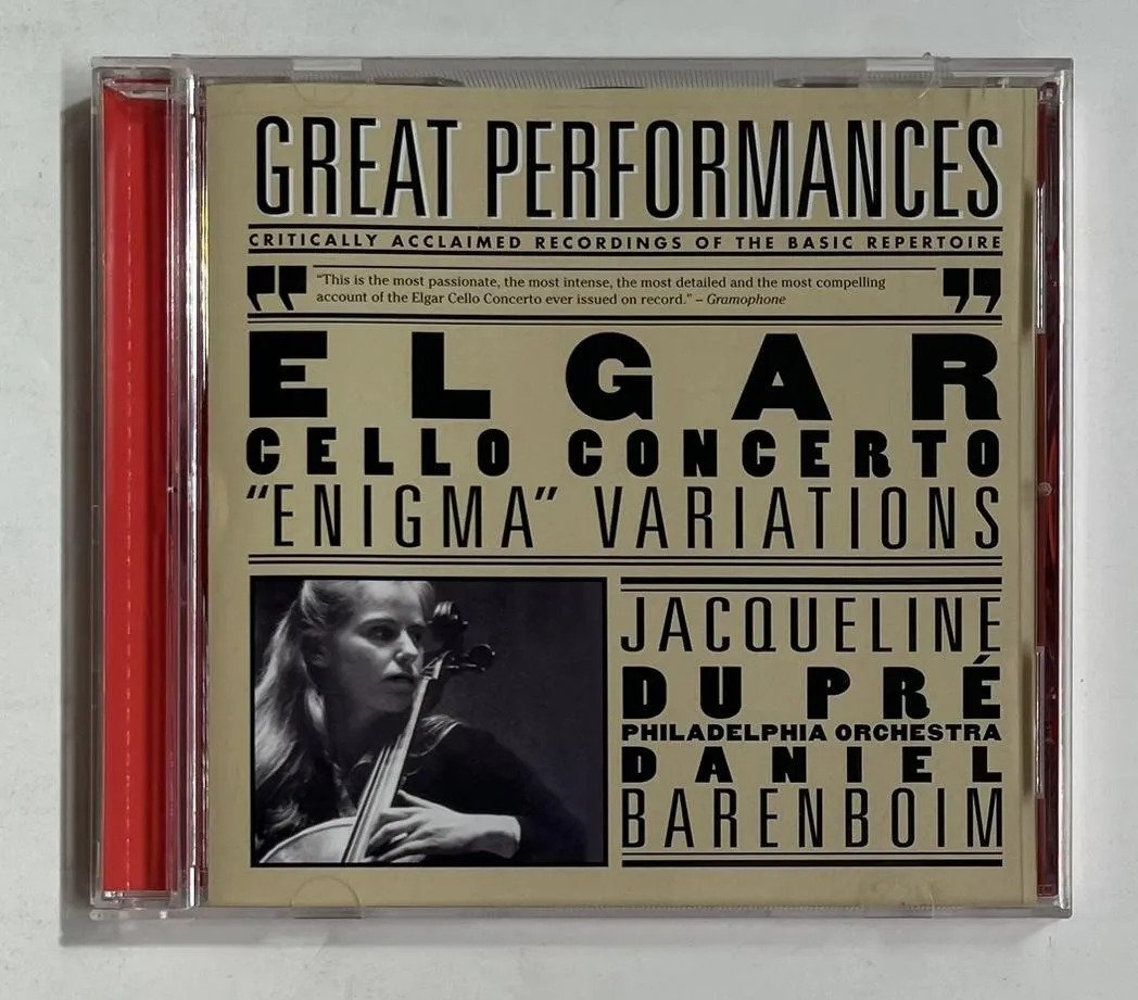 CD Sir Edward Elgar - Cello Concerto - Enigma Variations