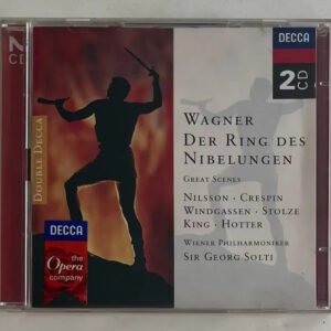 2 CDs Richard Wagner - Der Ring Des Nibelungen - Great Scenes