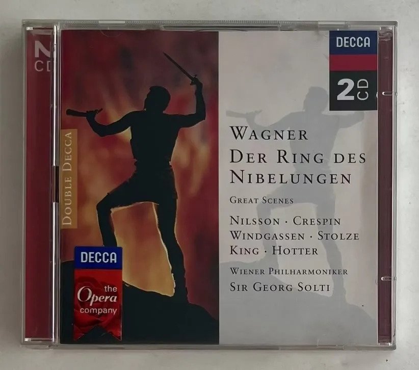 2 CDs Richard Wagner - Der Ring Des Nibelungen - Great Scenes