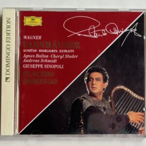 CD Placido Domingo - Plácido Domingo* · Wagner* · Chorus Of The Royal Opera House, Covent Garden · Philharmonia Orchestra · Giuseppe Sinopoli – Tannhäuser