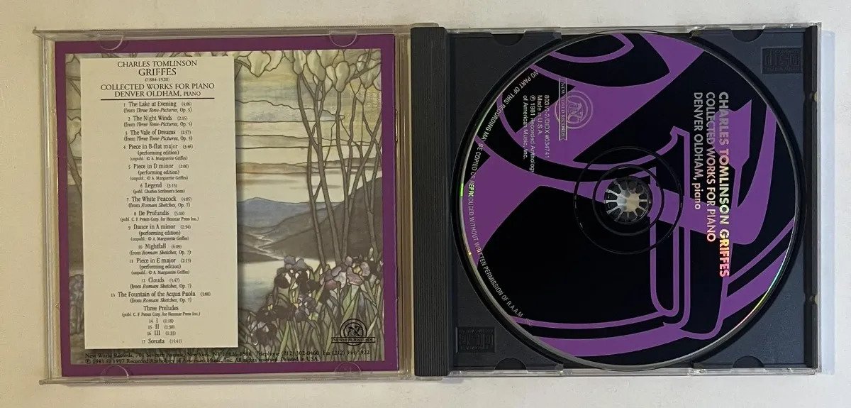 CD Charles Griffes - Collected Works For Piano - Imagem 2
