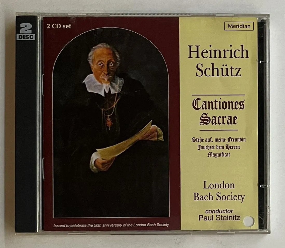 2 CDs Heinrich Schütz - Cantiones Sacrae