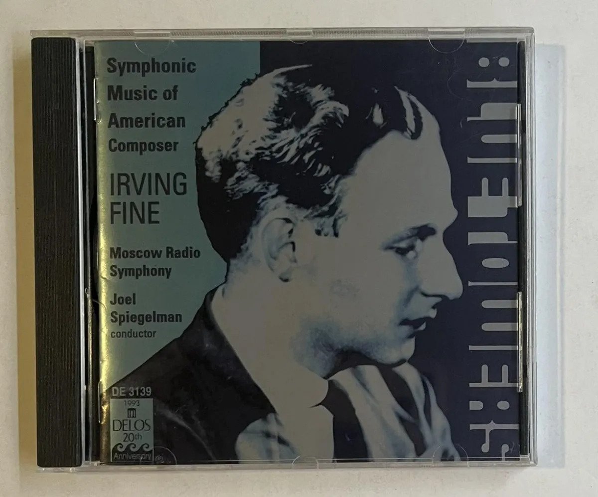 CD Irving Fine - Blue Towers - Symphonic Music Of American Composer Irving Fine