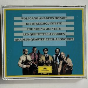 3 CDs Wolfgang Amadeus Mozart - Die Streichquintette = The String Quintets = Les Quintettes À Cordes