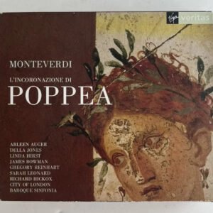 3 CDs Claudio Monteverdi - L'Incoronazione Di Poppea