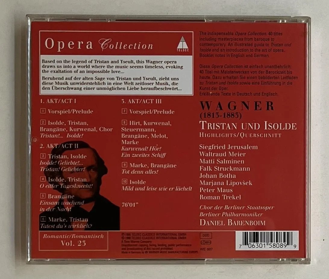 CD Richard Wagner - Tristan Und Isolde Highlights/Querschnitt - Imagem 3