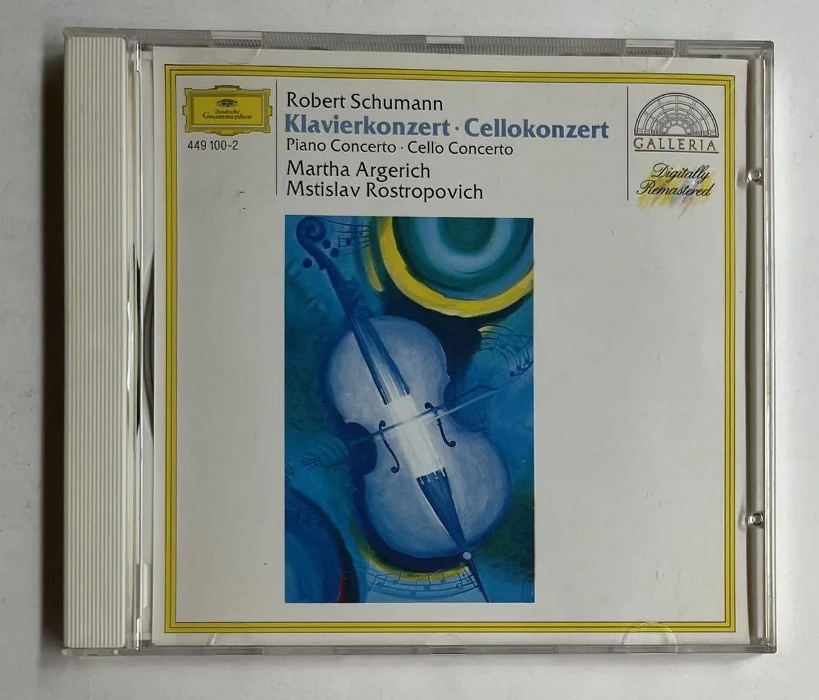 CD Robert Schumann - Klavierkonzert - Cellokonzert