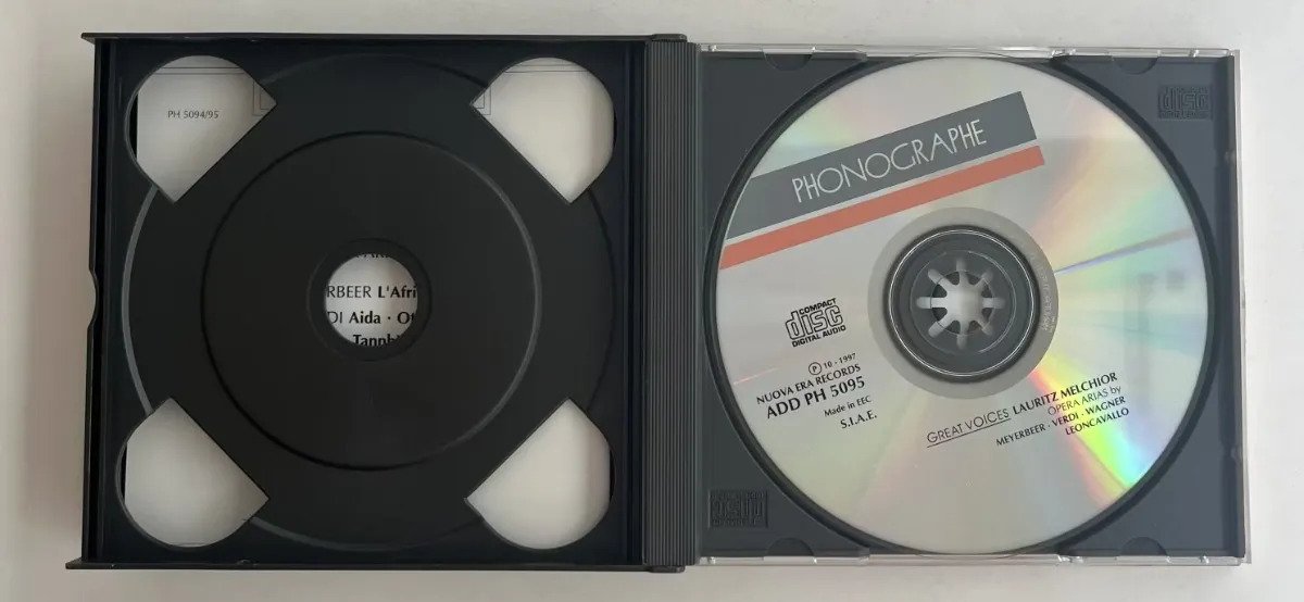 2 CDs Meyerbeer, Verdi, Wagner - Lauriz Melchior - Great Voices - Imagem 3