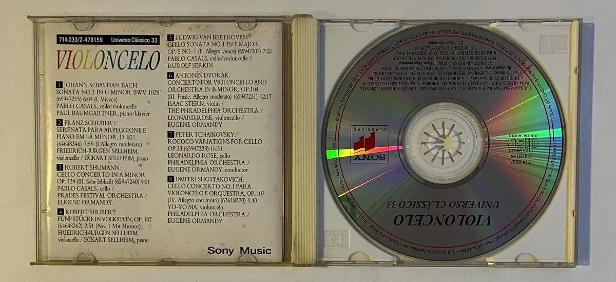 CD Bach, Schuber - Universo Clássico 33 - Imagem 2