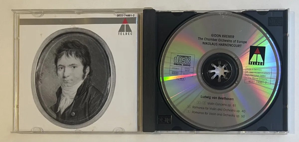 CD Ludwig van Beethoven - Violin Concerto • Romances - Imagem 2