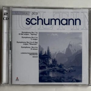 2 CDs Robert Schumann - Symphony No.1 In B Flat Major, "Spring" - Symphony No.2 In C Major - Symphony No.3 In E Flat Major, "Rhenish" - Symphony No.4 In D Minor