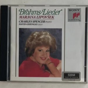 CD Johannes Brahms - Brahms · Lieder