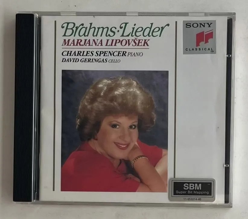 CD Johannes Brahms - Brahms · Lieder